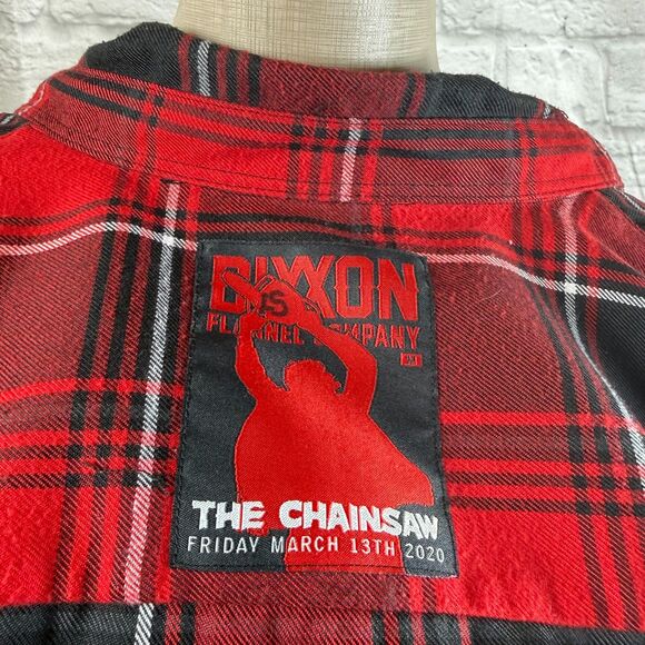 Dixxon Flannel Shirt The Texas Chainsaw Massacre 2020 Women's Medium Leatherface - Picture 10 of 10